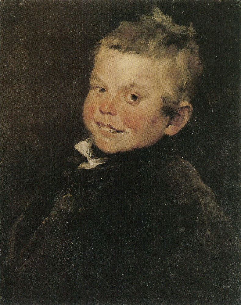 William Merritt Chase - Laughing Boy