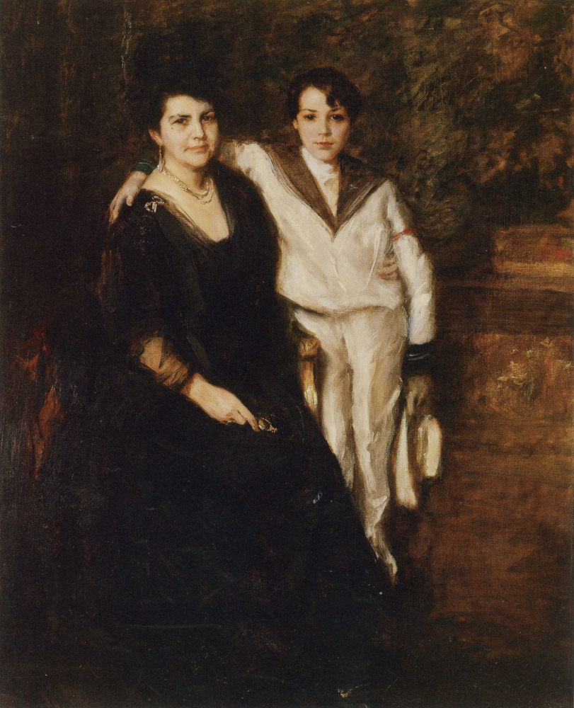 William Merritt Chase - Mrs. W.M. Chase and R.D. Chase