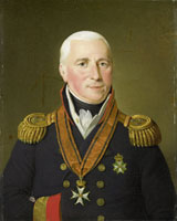 Adriaan de Lelie Portrait of Vice-Admiral Gerrit Verdooren