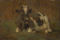 Anton Mauve Lying Cow