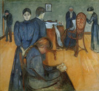 Edvard Munch Death in the Sickroom