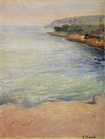 Edvard Munch From the Riviera