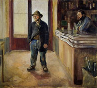 Edvard Munch - In the Bar