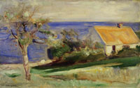 Edvard Munch Morten Damme's House near Åsgårdstrand