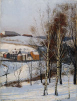 Edvard Munch View from Fossveien