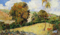 Paul Gauguin Martinican Meadow