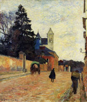 Paul Gauguin - Rue du Nord, Rouen