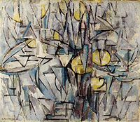 Piet Mondrian Composition No. X