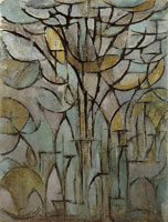 Piet Mondrian The Trees