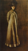 William Merritt Chase Portrait of Miss D.