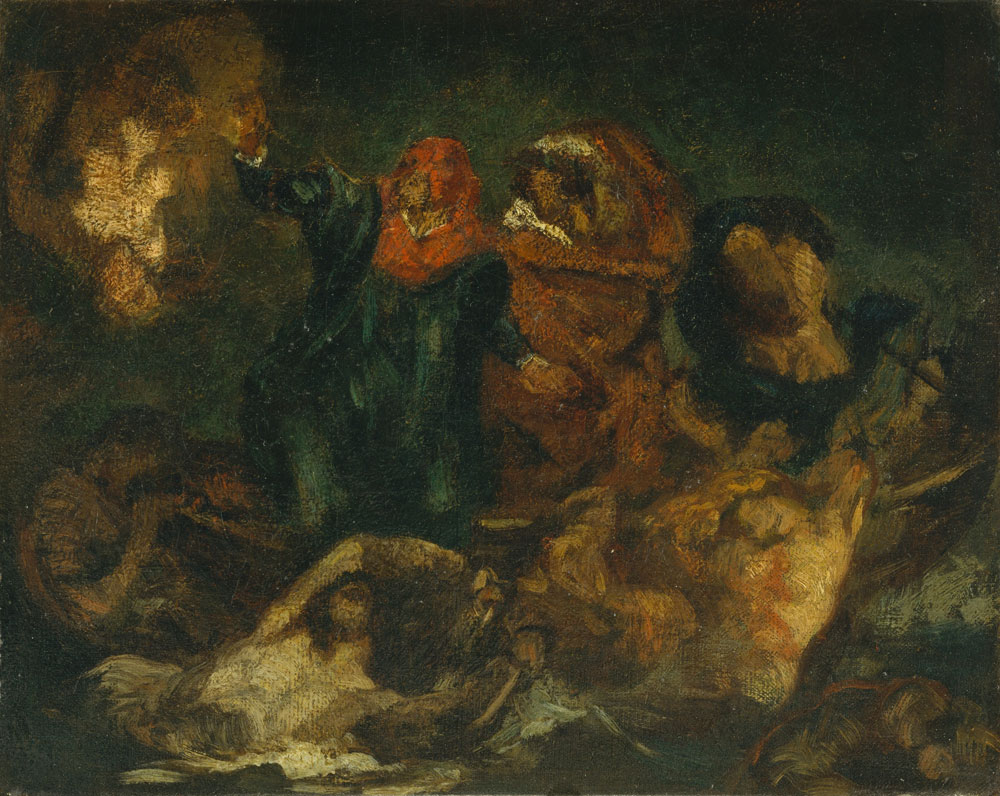 Edouard Manet - Copy after Delacroix's 