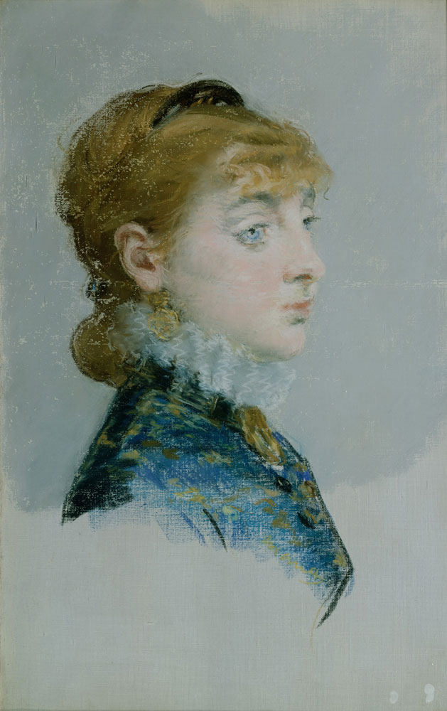 Edouard Manet - Mademoiselle Lucie Delabigne, Called Valtesse de la Bigne