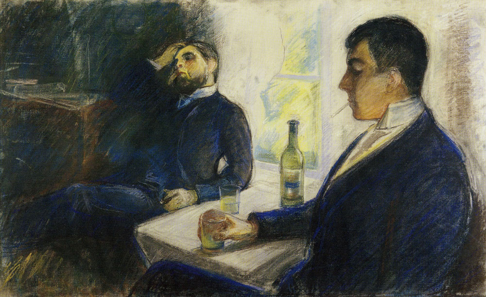 Edvard Munch - The Absinth Drinkers