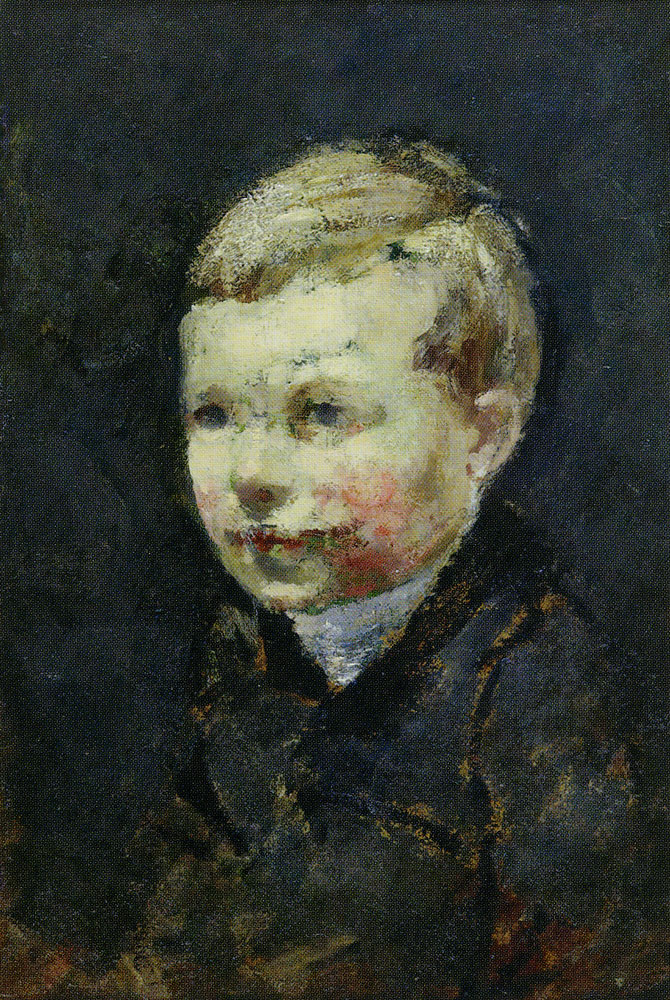 Edvard Munch - Head of a Boy