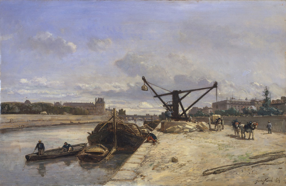 Johan Barthold Jongkind - View from the Quai d'Orsay