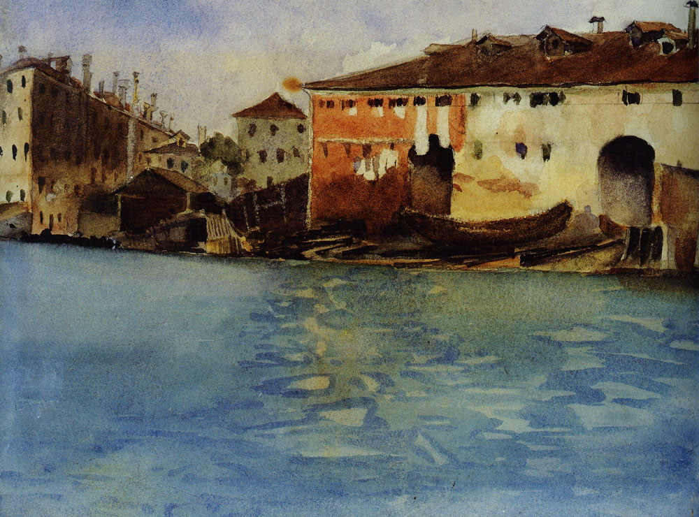 John Singer Sargent - The Marinarezza, Venice