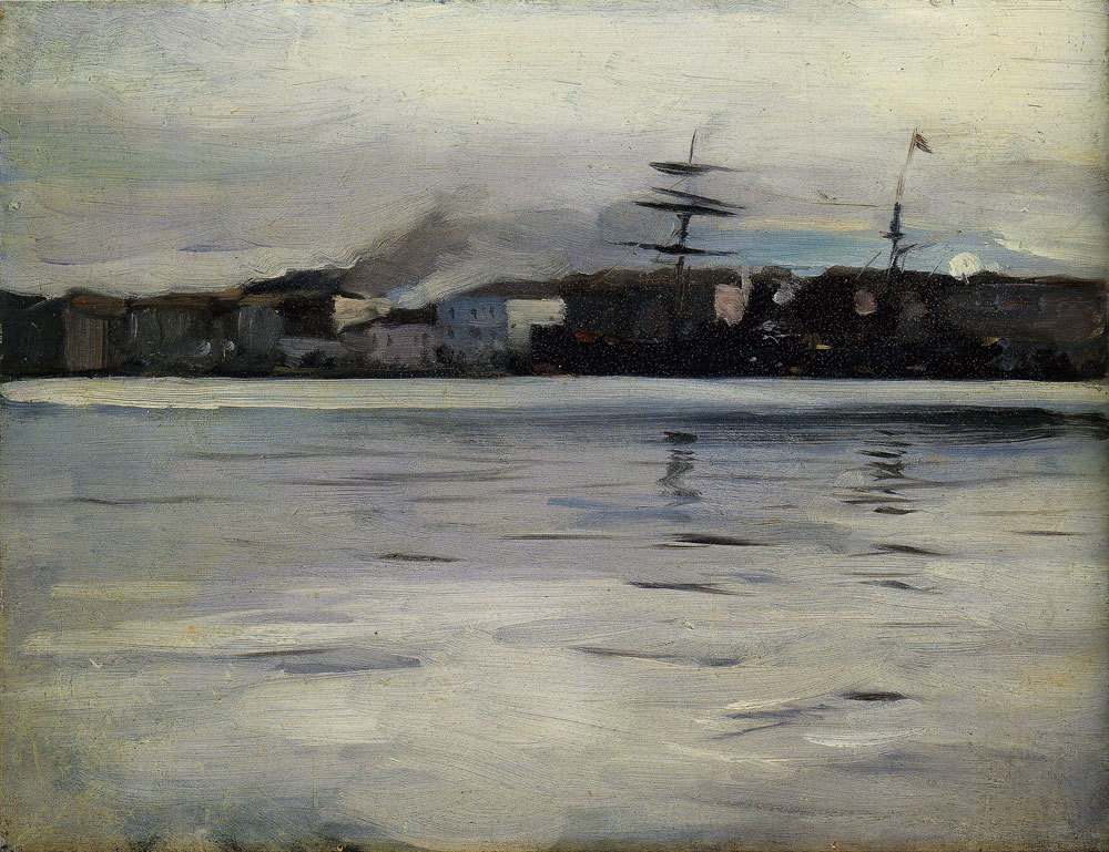 John Singer Sargent - Port Scene I