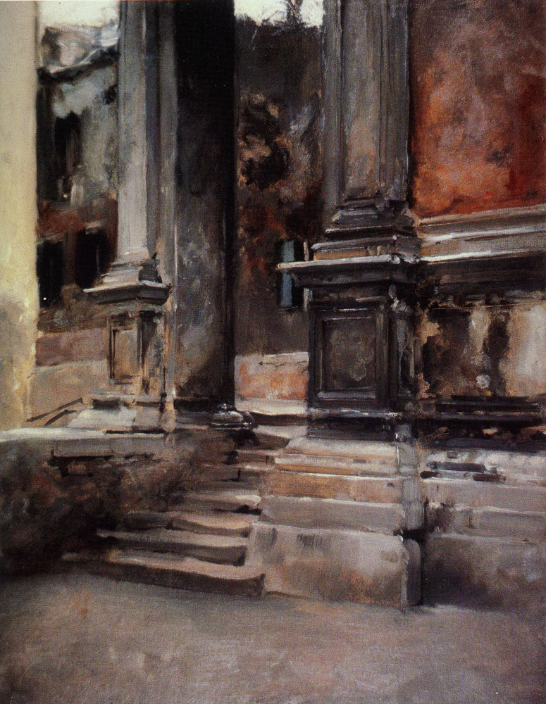 John Singer Sargent - Portico di San Rocco