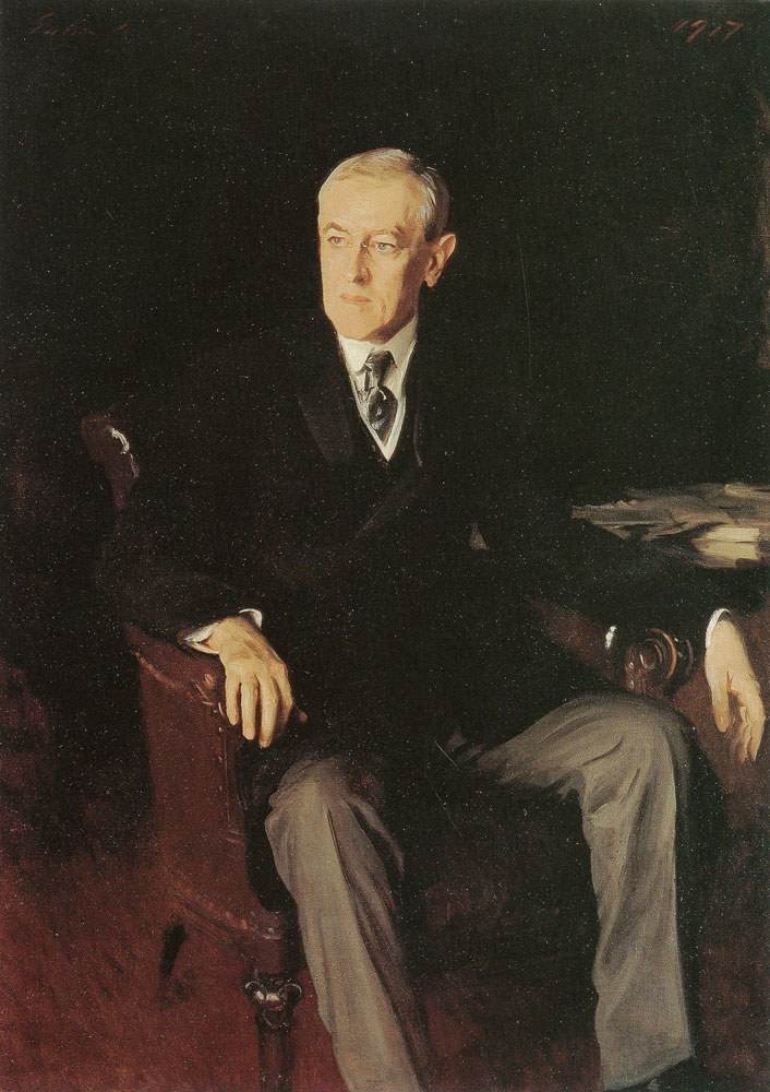 John Singer Sargent - President Woodrow Wilson