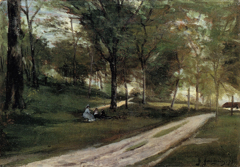 Paul Gauguin - In the Forest, Saint-Cloud II