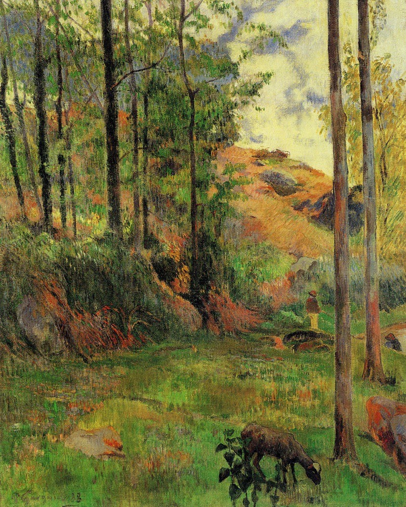 Paul Gauguin - Path down to the Aven