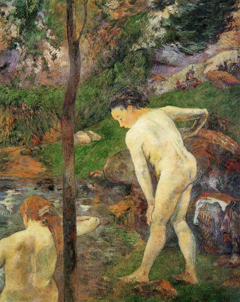 Paul Gauguin - Two Women Bathing