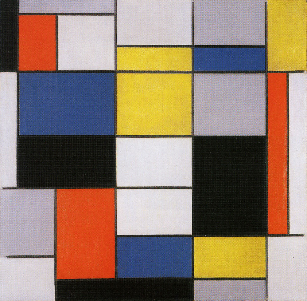 Piet Mondrian - Composition A