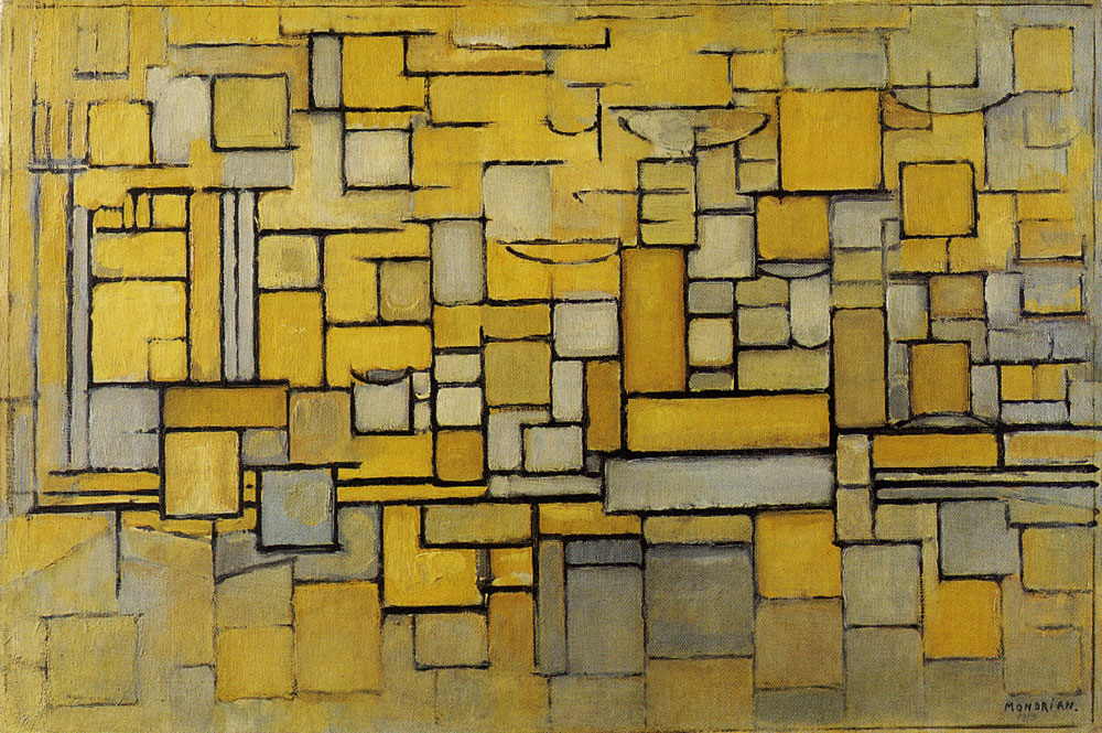 Piet Mondrian - Composition No. XII