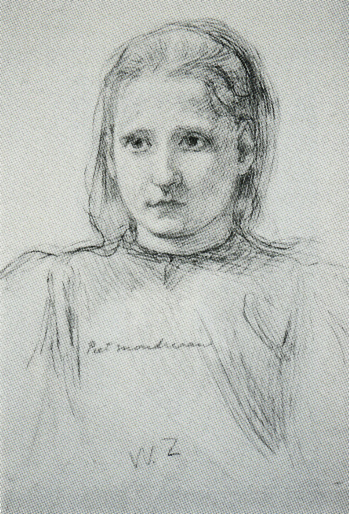 Piet Mondriaan - Head of a Girl