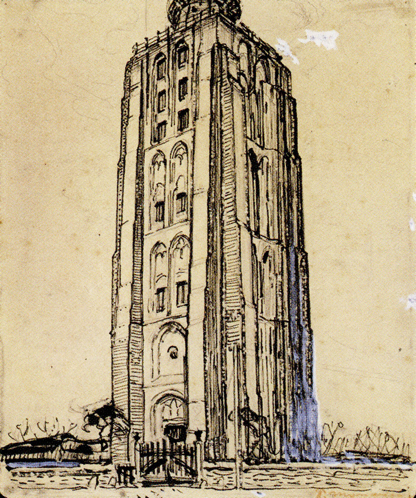 Piet Mondriaan - Lighthouse at Westkapelle