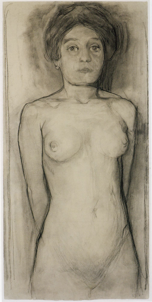 Piet Mondriaan - Nude Study for Evolution