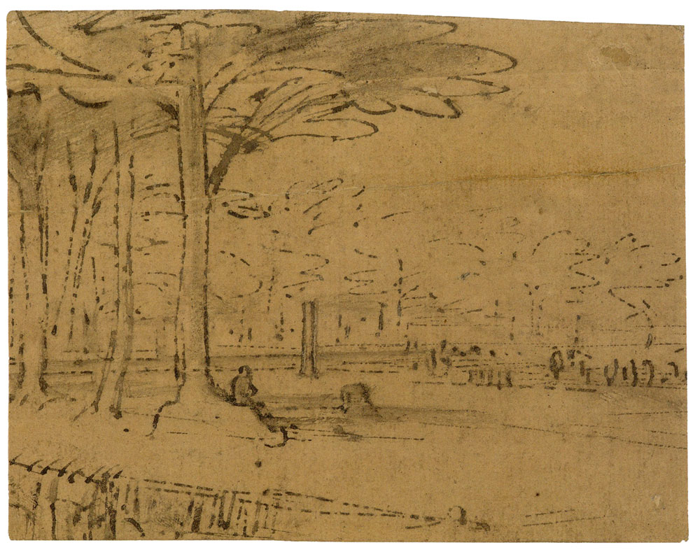 Rembrandt - Avenue of Trees