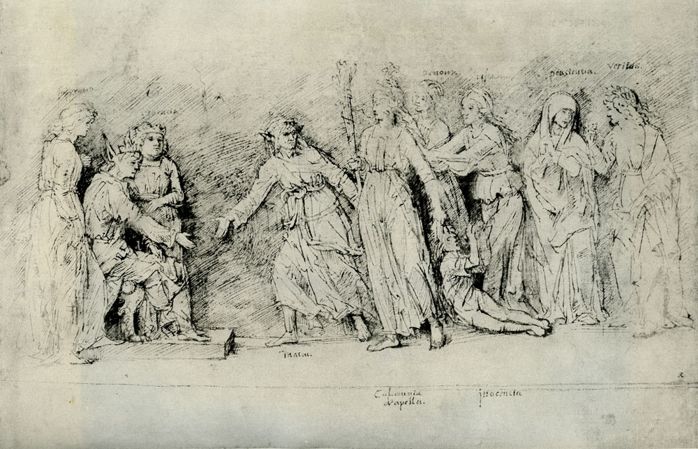 Rembrandt - The Calumny of Apelles