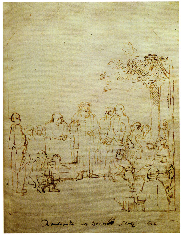 Rembrandt - Homer Reciting Verses