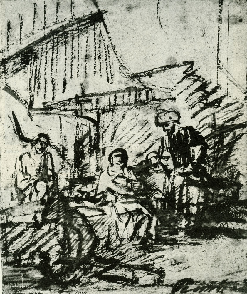 Rembrandt - Potiphar's Wife Accusing Joseph