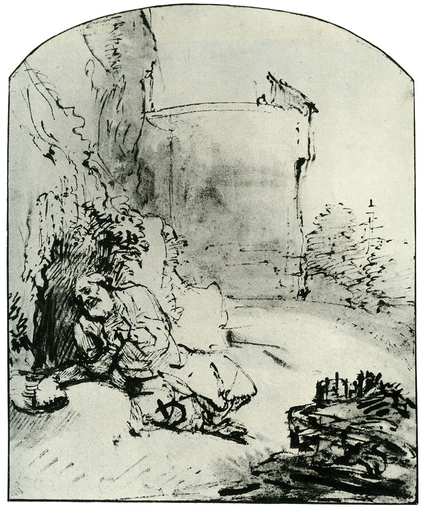 Rembrandt - The Prophet Jonah Before the Walls of Nineveh