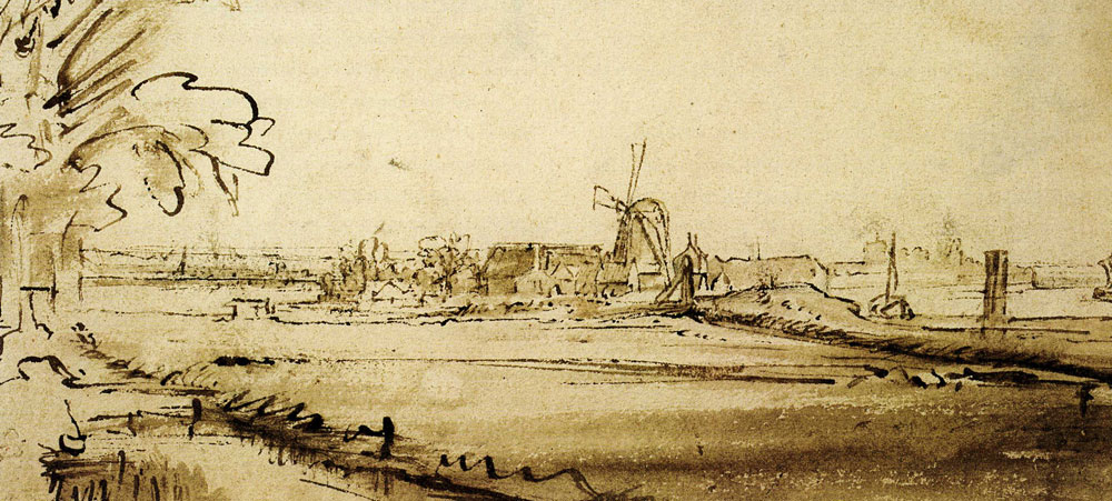 Rembrandt - Wide Landscape