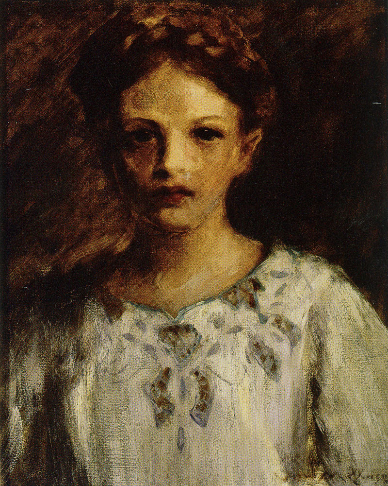 William Merritt Chase - Portrait of Baroness Ida-Gro Dahlerup