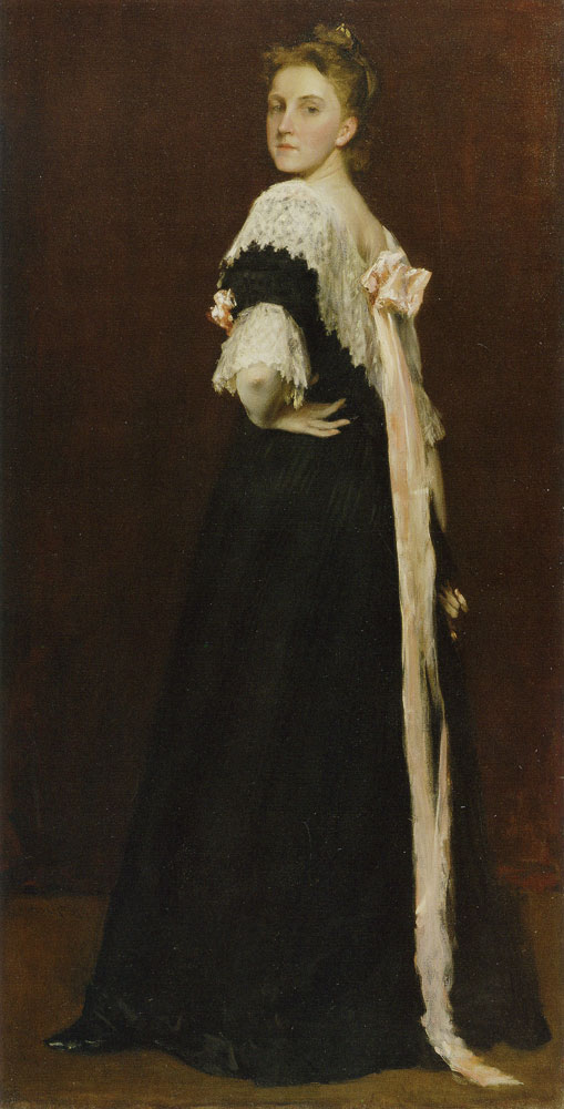 William Merritt Chase - Portrait of Lydia Field Emmet