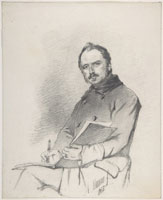 Anton Mauve Portrait of Pieter Frederick van Os