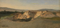 Jean-Baptiste-Camille Corot Italian Landscape