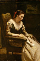 Jean-Baptiste-Camille Corot The Letter