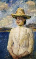 Edvard Munch Inger in Sunshine