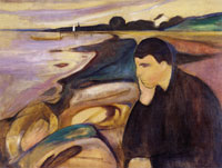 Edvard Munch Melancholy