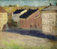 Edvard Munch Olaf Rye's Square Towards South East