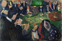 Edvard Munch At the Roulette Table in Monte Carlo