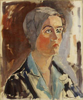 Piet Mondrian Portrait of a Woman