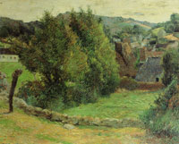 Paul Gauguin Mount Sainte-Marguerite from near the Presbytery