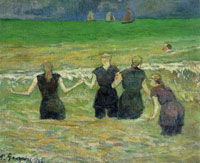 Paul Gauguin Women Bathing, Dieppe