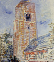 Piet Mondriaan Church at Oostkapelle, Nave and Tower